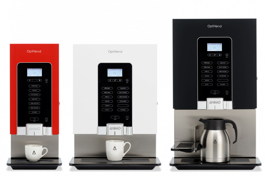 VENDINGMASCHINE FÜR INSTANTS UND TOPPINGS